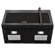 ZLINE Over Range Microwave, Black Stainless MWO-OTR-H-30-BS