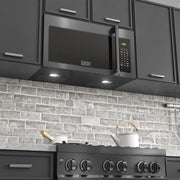 ZLINE Over Range Microwave, Black Stainless MWO-OTR-H-30-BS