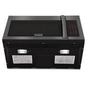 ZLINE Over The Range Microwave Oven, Black Stainless, MWO-OTR-30-BS