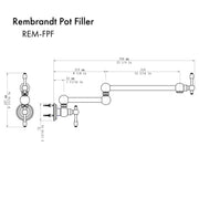ZLINE Rembrandt Pot Filler REM-FPF-ORB