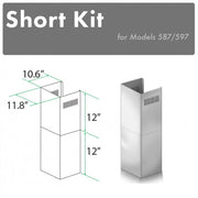 ZLINE Short Kit for 8ft. Ceilings, SK-587/597