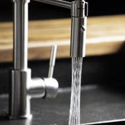 ZLINE Voltaire Kitchen Faucet, Electric Matte Black, VLT-KF-MB
