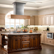 ZLINE 30" Remote Blower Wooden Island Range Hood, 681iM-RS-30-400