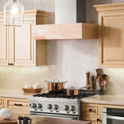 ZLINE 36" Remote Blower Wooden Wall Range Hood, 681M-RD-36