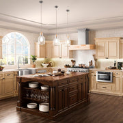 ZLINE 30" Wooden Wall Range Hood, Butcher Block, 681M-RS-30-400