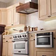 ZLINE 48" Remote Blower Wooden Wall Range Hood, 681W-RD-48